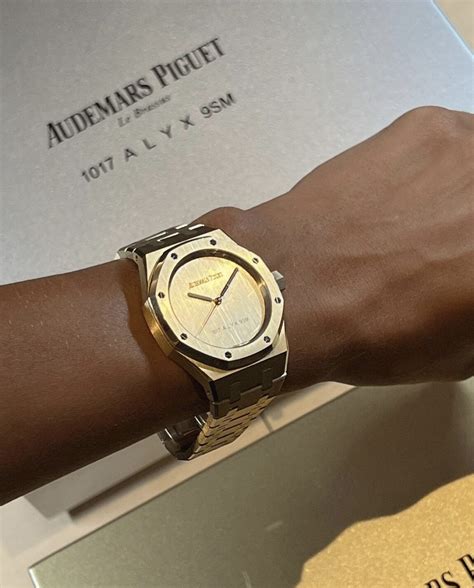 alyx studio audemars piguet|Audemars Piguet x 1017 ALYX 9SM .